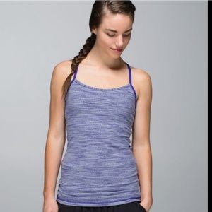 Lululemon Power Y Lavender Tank Top Size 8